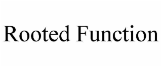 ROOTED FUNCTION logo