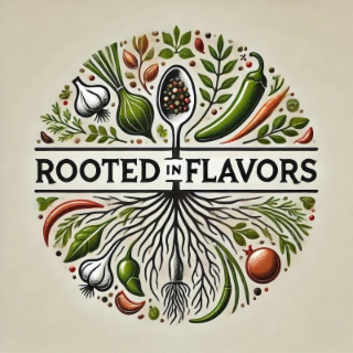 ROOTED IN FLAVORS logo