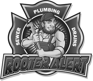 ROOTERALERT SEWER PLUMBING DRAINS logo