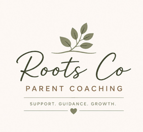 ROOTS CO PARENT COACHING SUPPORT. GUIDANCE. GROWTH. logo