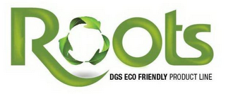 ROOTS DGS ECO FRIENDLY PRODUCT LINE logo
