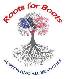 ROOTS FOR BOOTS SUPPORTING ALL BRANCHES logo