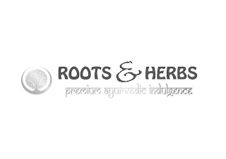 ROOTS & HERBS PREMIUM AYURVEDIC INDULGENCE logo