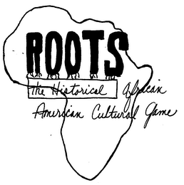 ROOTS THE HISTORICAL AFRICAN AMERICAN CULTURAL GAME logo