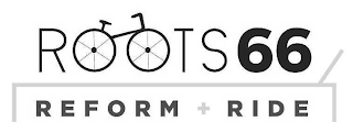 ROOTS66 REFORM + RIDE logo