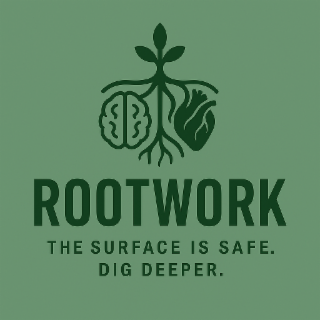 ROOTWORK THE SURFACE IS SAFE. DIG DEEPER. logo