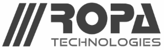 ROPA TECHNOLOGIES logo