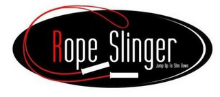 ROPE SLINGER JUMP UP TO SLIM DOWN logo