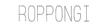 ROPPONGI logo
