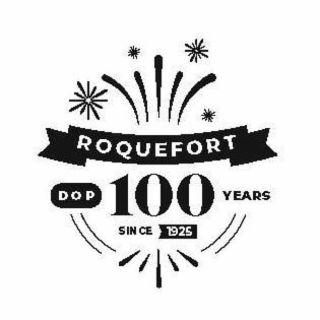 ROQUEFORT DOP 100 YEARS SINCE 1925 logo