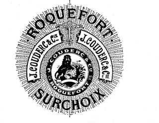 ROQUEFORT J. COUDERC & CIE SURCHOIX logo
