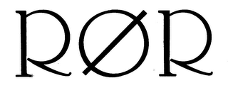 ROR logo