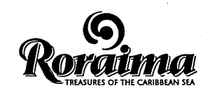 RORAIMA TREASURES OF THE CARIBBEAN SEA logo