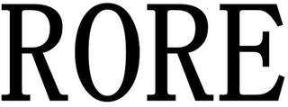 RORE logo