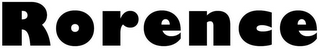 RORENCE logo