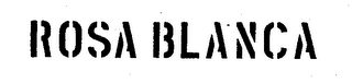 ROSA BLANCA logo