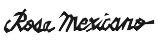 ROSA MEXICANO logo