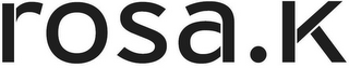 ROSA.K logo