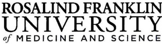 ROSALIND FRANKLIN UNIVERSITY OF MEDICINE AND SCIENCE logo