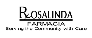 ROSALINDA FARMACIA SERVING THE COMMUNITY WITH CARE logo