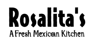 ROSALITA'S A FRESH MEXICAN KITCHEN logo