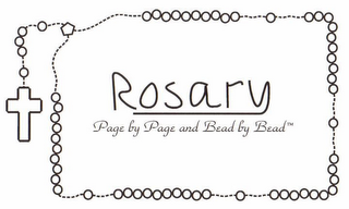 ROSARY PAGE BY PAGE AND BEAD BY BEAD logo