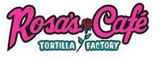 ROSA'S CAFÉ TORTILLA FACTORY logo