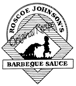 ROSCOE JOHNSON'S ORIGINAL RECIPE BARBEQUE SAUCE logo