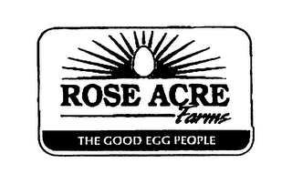 ROSE ACRE FARMS THE GOOD EGG PEOPLE logo