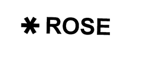 ROSE AND DESIGN logo