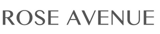 ROSE AVENUE logo