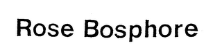 ROSE BOSPHORE logo