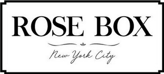 ROSE BOX NEW YORK CITY logo