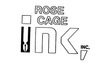 ROSE CAGE INK, INC. logo