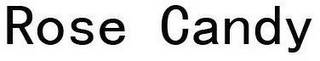 ROSE CANDY logo