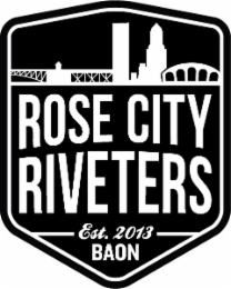 ROSE CITY RIVETERS EST. 2013 BAON logo