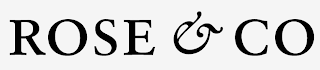 ROSE & CO logo
