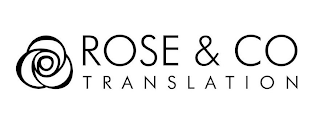ROSE & CO TRANSLATION logo