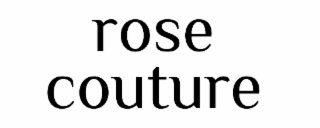 ROSE COUTURE logo