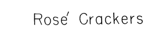 ROSE CRACKERS logo