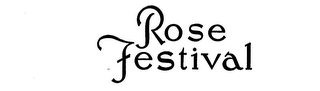 ROSE FESTIVAL logo