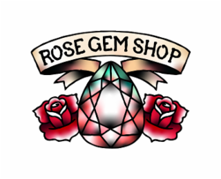 ROSE GEM SHOP logo