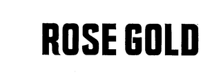 ROSE GOLD logo