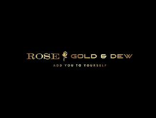 ROSE GOLD & DEW ADD YOU TO YOURSELF logo