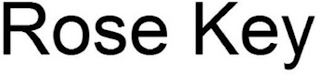 ROSE KEY logo
