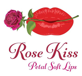 ROSE KISS. PETAL SOFT LIPS logo