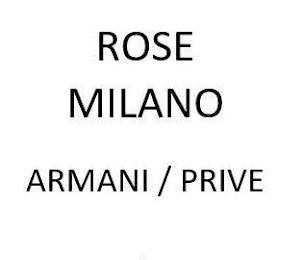 ROSE MILANO ARMANI / PRIVE logo