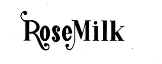 ROSE MILK logo