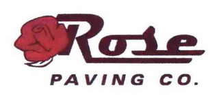 ROSE PAVING CO. logo