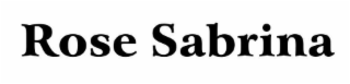 ROSE SABRINA logo